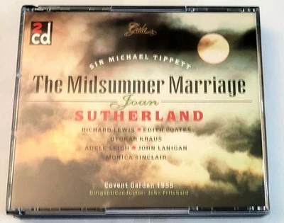 Sir Michael Tippett: The Midsummer Marriage-Joan Sutherland -2CDs W/Booklet 7010 Foto 1 de 3