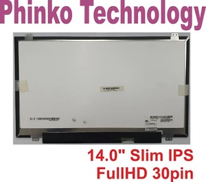 14" IPS FHD Laptop Screen for BOE NV140FHM-N31 NV140FHM-N41 NV140FHM-N43 / V8.0 - Picture 1 of 1
