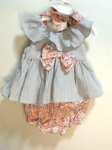 New! Gillian's Closet Infant Girls' 3 Piece Set Size 3/6 Months - Picture 1 of 2