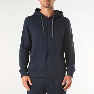 New Men's Long Sleeve Lounge Hoodie - Navy by Mitch Dowd - Picture 1 of 3