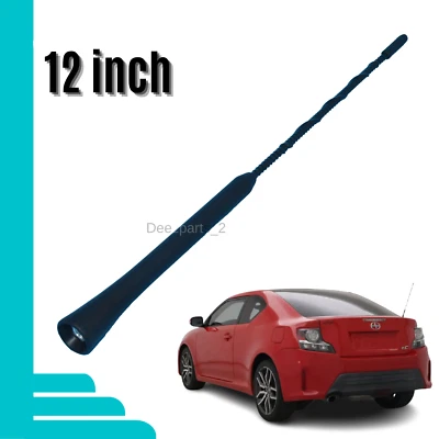Antena 12" negra para Scion tC 2005-2016 Foto 1 de 4
