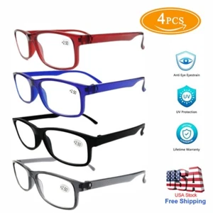 LOTE DE 4 GAFAS DE LECTURA PARA HOMBRE LECTORAS UNISEX AL POR MAYOR A GRANEL NUEVAS - Imagen 1 de 15