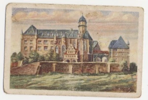 MARBURGER SCHLOSS LANDGRAFENSCHLOSS MARBURG MARBOURG HESSEN HESSE IMAGE CARD - Picture 1 of 2