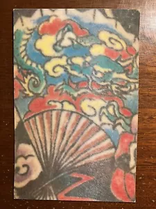 Tatuaje de D E Hardy Dragon Tattoos Inc Berkeley CA Vintage Postal Ed Hardy - Imagen 1 de 2