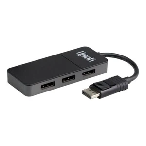 DisplayPort 1.4 to Triple DisplayPort 4K 60Hz HDR MST Adapter - Picture 1 of 6