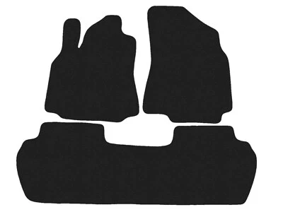 Anthracite Velour Tapis de Sol pour Peugeot Partner Tepee II 2008-2018 , moquett - Photo 1/4