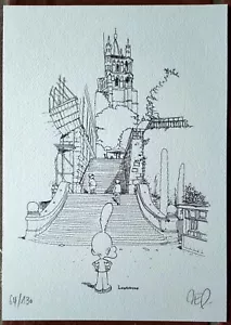 ZEP - TITEUF A LA CATHEDRALE DE LAUSANNE - Ex-libris Raspoutine limité à 130 ex - Imagen 1 de 1