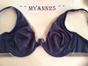 Sujetador Victoria's Secret Sin Forro Demi Sexy Azul 32B Victoria's Nuevo con Etiquetas M780 - Imagen 1 de 2