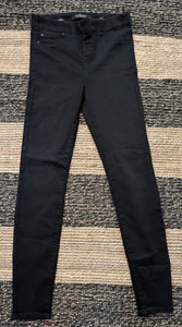 Liverpool The Denim Legging Skinny Black Wash Stretchy Jeans Size 6/28 Petite - Picture 1 of 4