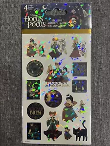 DISNEY HOCUS POCUS IMMERGREEN SPELL ON YOU 4 BLATT STICKER PACK VON SANDY LION - Bild 1 von 2