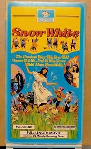 Snow White Movie-1987 Interglobal Home Video Classic Fairytale - Never Played! - Picture 1 of 5