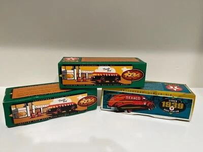 Vintage 1934 Texaco Set (3) Diamond T Tanker "Doodle Bug" Collector's Series #11 - Image 1 of 3
