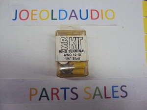 Mr Kit 12-10 AWG Ringzungenklemme gelb Vinyl isoliert FV-1210-S6 15 STCK. - Bild 1 von 3