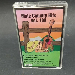Vtg Male Country Hits, Vol. 100  Karaoke/Sing Along  Cassette  - Bild 1 von 6