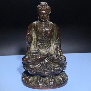 242g Ancient Chinese Handcrafted Brass Exquisite joss statues gift ah213 - Picture 1 of 4