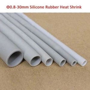 Tubo reductor térmico flexible 2500 V gris goma silicona de 0,8-30 mm - Imagen 1 de 4