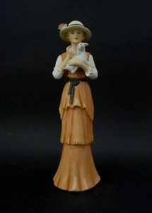 ✅ ELEGANTE ANTICA STATUINA LIBERTY EPOCA 900 BISCUIT CAPODIMONTE ANTIQUE - 579 - Imagen 1 de 8