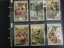 trade cards Liebig the pied piper of Hamelin  S539 - 1897 full set 