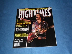 HIGH TIMES Magazine AUG 1990 BOB WEIR - Picture 1 of 4