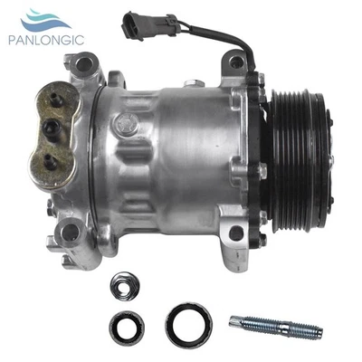 Compressor CA com embreagem para Chevrolet C4500 C5500 Kodiak GMC Topkick 2003-2007 - Imagem 1 de 4