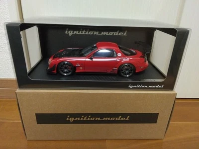 1/18 Ignition Mazda RX-7 FD3S FEED Demon King Red IG2042 Minicar - Image 1 of 4