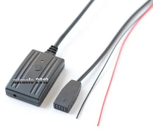 Bluetooth 5.0 Hands-free MIC Car Call Aux cable 10-PIN for BMW E46 3 Series - Picture 1 of 5