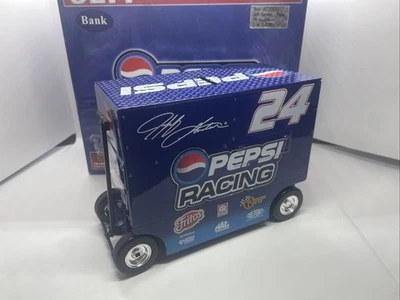Jeff Gordon 1998 Pepsi Racing 1/16 Scale Pit Wagon Bank - Image 1 of 4
