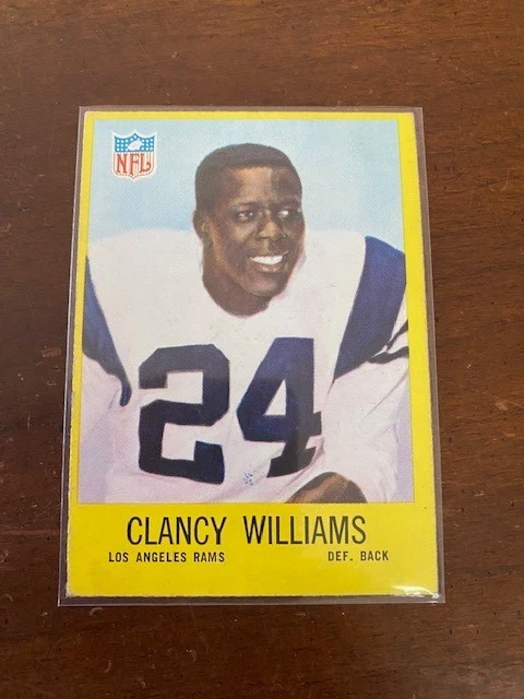 1967 Philadelphia - Clancy Williams #95 (RC) - FREE SHIPPING - Image 1 of 1