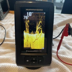 Humminbird Piranha Max 4 Di Sonar Fish Finder 410160-1, Depth Finder - Picture 1 of 3