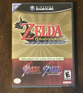 The Legend of Zelda: Wind Waker Ocarina Of Time Master Quest Bonus Disc Bundle - Bild 1 von 11