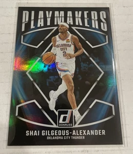 SHAI GILGEOUS-ALEXANDER 2024-25 PANINI DONRUSS PLAYMAKERS SSP #10 MVP - Picture 1 of 3