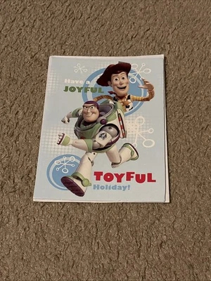 Tarjeta de felicitación de Navidad Paper Magic X Disney Toy Story - Nueva (Woody & Buzz) Foto 1 de 3