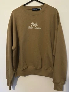 Polo Ralph Lauren Jumper Women’s Size Xs Fast Track Brown Fast Track New + Tags - Picture 1 of 13