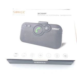 NOWY SUNITEC Zestaw głośnomówiący Bluetooth Zestaw samochodowy Bluetooth 5.0 Desktop Speakerphone - Zdjęcie 1 z 5