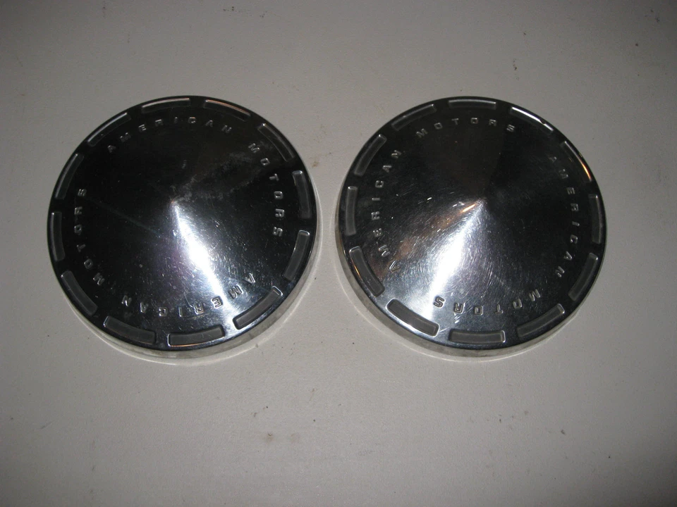 AMC Original Par de Tapacubos Plato Perro AMX Javelin Go Pack 390 Donahue  Foto 1 de 1