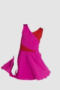 $145 Zoe Ltd Kids Girl's Pink V-Neck Sleeveless Fit & Flare Dress Size 12 - Picture 1 of 1