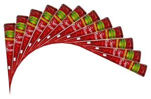 Cono Rojo Vimal's Sehnaaz Instantáneo ""Super Maroon"" Cono Henna Mehandi - Multi cuotas - Imagen 1 de 11