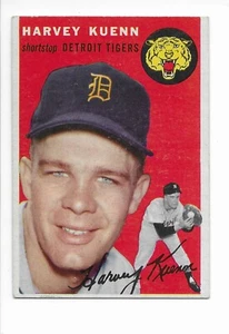 1954 Topps #25 Harvey Kuenn RC  -  EX - Detroit Tigers - Picture 1 of 2