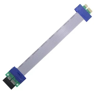 Nastro PCI per Express PCI-e PCIe Riser Card Extender Cavo di Estensione Nastro - Foto 1 di 6