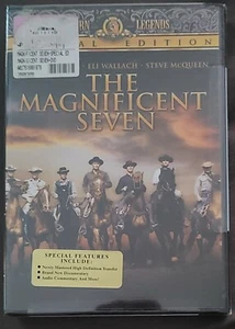 The Magnificent Seven 7 Special Ed DVD Widescreen 1960 Yul Brynner NEW Sealed - Imagen 1 de 2