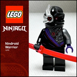 GENUINE LEGO NINJAGO Nindroid Warrior njo591 mini figure 40374 - Picture 1 of 6