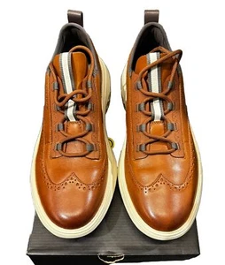 Men's SNEAKER Cole Haan Zerogrand WFA Wingtip - BROWN LEATHER / BRITISH TAN - Picture 1 of 6