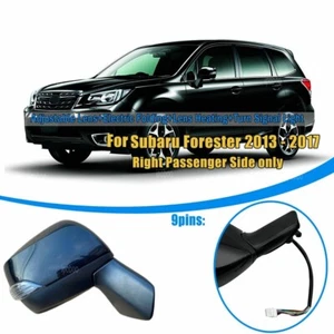 Rear View Mirror Assembly For Subaru Forester 9Pins Black Passenger Side Mirror - Picture 1 of 4