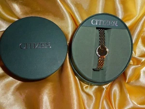 USA Ladies Citizen Watch Two Tone Black Face  NIB Never Worn Needs Battery - Picture 1 of 2