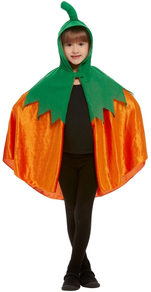 Kids Pumpkin Costume Boys Girls Halloween Pumpkin Fancy Dress Outfit - Image 1 of 1