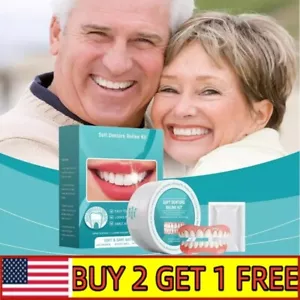 Minceetbien Dentures, Minceetbien Silicone Reline Denture Set - 100% Natural~ - Picture 1 of 7