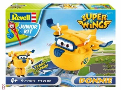 Revell Junior Kit 00871 Super Wings Donnie Transformable Robot/Plane - BNIB - Image 1 of 4