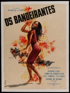 Originl Linenbacked French Affiche RIO NEGRO Os Bandeirantes Lourdes de Oliveira - Picture 1 of 1