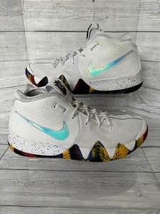 Zapatos de baloncesto Nike Kyrie 4 NCAA Tournament blancos para hombre 943806-104 Reino Unido 11 - Imagen 1 de 8