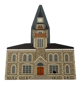 OLD BUCKS COUNTY COURTHOUSE DOYLESTOWN PA CATS CAT'S MEOW 1994 SIGNED - Picture 1 of 4